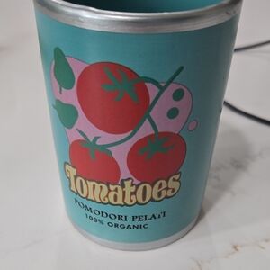 Colorful Tomato Design Can